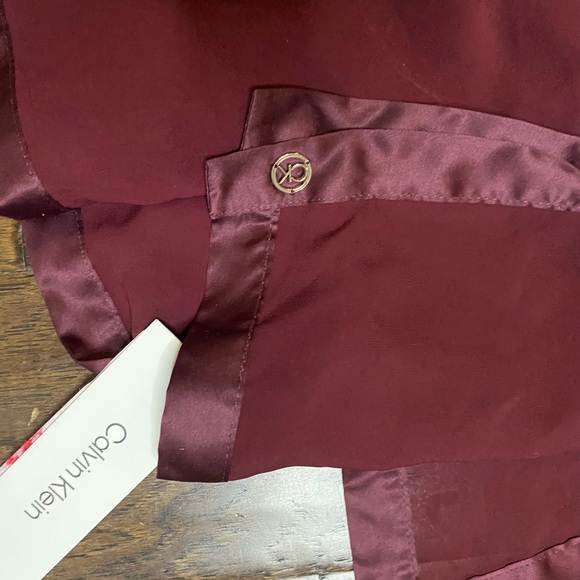 NWT Women Calvin Klein Stain Trim Evening Wrap - Picture 2 of 3